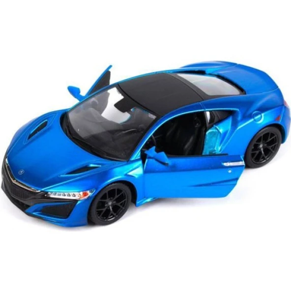 Maisto 1/24 2018 Acura Nsx Mavi Model Araba ürün görseli 1