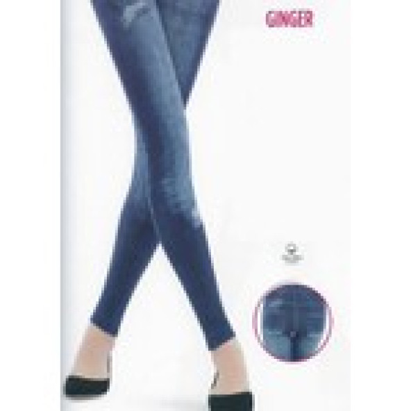 Penti Ginger Kot Görünümlü Pantalon Tayt Lacivert S/M 1/2 ürün görseli 1