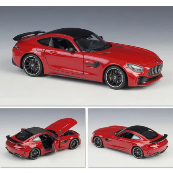 Welly Mercedes AMG GT R 1/24 Kırmızı Model Araba ürün görseli 1