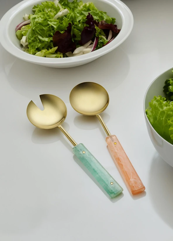 The Mia Duo Salata Servis Takımı 2 Parça - Resim 2