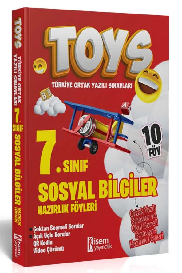 İsem 7. Sınıf Sosyal Bilgiler TOYS Hazırlık Föyleri ürün görseli 1