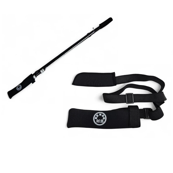 Kendo Ayarlanabilir 2 Parçalı Spin Kamışlar İçin Koruma Kılıfı Neopren ürün görseli 1