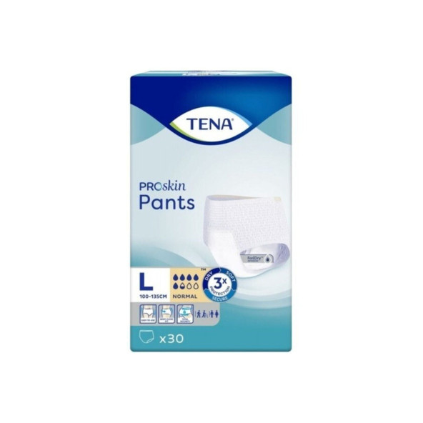 Tena Proskin Pants Normal Emici Külot Büyük Boy L 30'lu Hasta Bezi ürün görseli 1
