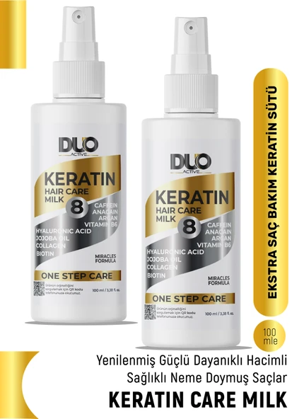Keratin Hair Care Milk - Resim 2