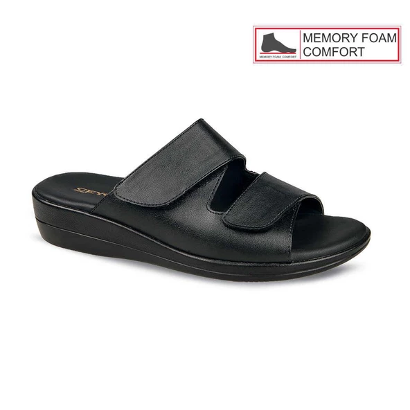 CEYO 9863-10 MEMORY FOAM ORTOPEDİK CIRTLI KADIN TERLİK ürün görseli 1