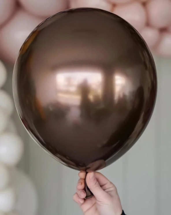 Krom Çikolata Balon 12 inc ürün görseli 1