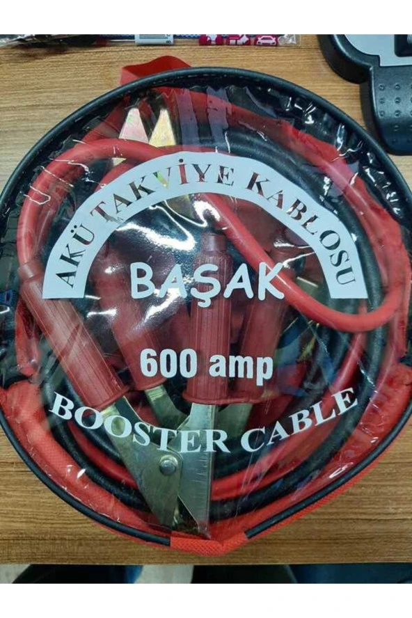 BOOSTER CABLE  Akü Takviye Kablosu 600 Amp ürün görseli 1