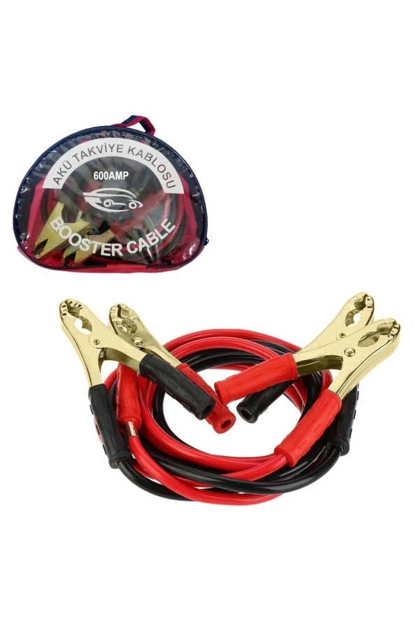 BOOSTER CABLE  Akü Takviye Kablosu 600 Amp - Resim 2