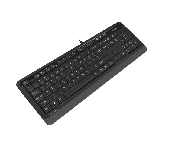 A4 TECH FK10 FN-MULTİMEDYA Q KLAVYE USB GRİ ürün görseli 1