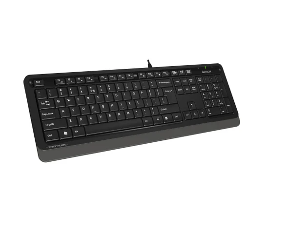 A4 TECH FK10 FN-MULTİMEDYA Q KLAVYE USB GRİ - Resim 4
