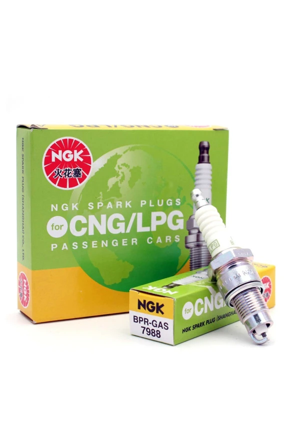 NGK  7988 Buji Takımı(4)Lpg/Renault Clio 1.8/Espace/Fuego/Laguna/Master/Megane/Rapid/Rapid/Süper 5/Trafic ürün görseli 1