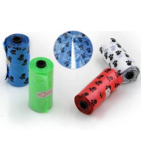 Köpek Dışkı Poşeti 4lü Set - Resim 2