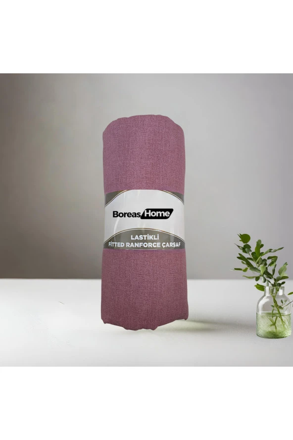 Pamuklu MÜRDÜM Tek Kişilik Lastikli +1Adet Yastık Kılıfı 100x200 Tek Lastikli Çarşaf ürün görseli 1