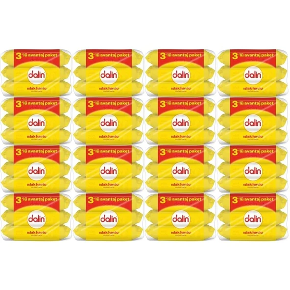 Dalin Islak Havlu Mendil Klasik 56 Yaprak 48 Li Set (2688 Yaprak) ürün görseli 1