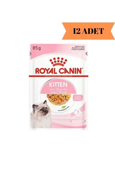 Royal Canin® Kitten Jelly Yavru Kedi Yaş Maması 85 Gr*12 ürün görseli 1