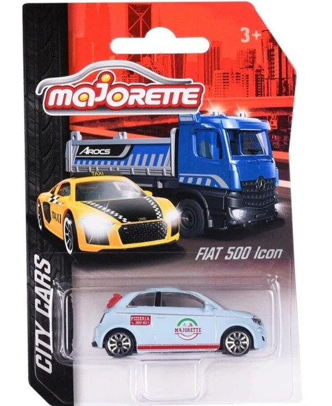 Majorette City Cars Fiat 500 icon ürün görseli 1