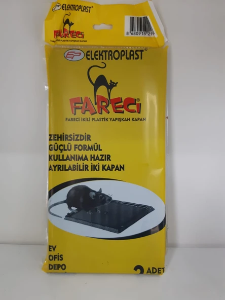 Fareci İkili Plastik Yapışkan Kapan ürün görseli 1