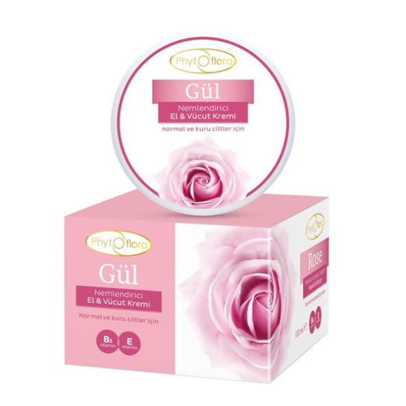 Phytoflora Gül Nemlendirici El ve Yüz Kremi ürün görseli 1