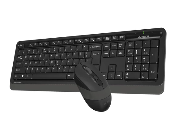 A4-Tech Kablosuz Set Gri (FG1010-G) - Resim 2