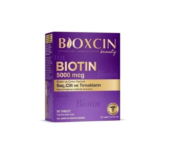 Bioxcin 5000 Mcg 30 Tablet 8680512631859 ürün görseli 1