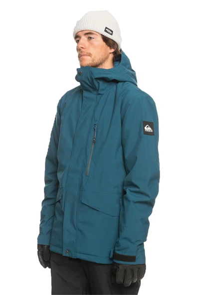 Quiksılver Mıssıon Solıd Erkek Snowboard Kayak Montu - Resim 3
