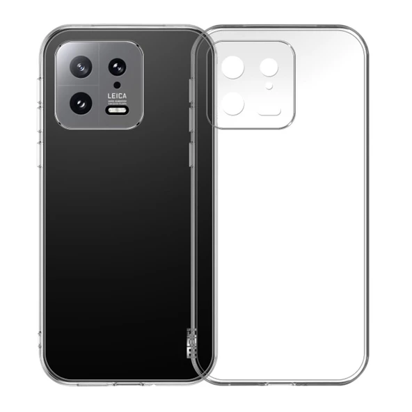 FitCase Xiaomi 13 Kılıf Kamera Korumalı Silikon Şeffaf Arka Kapak ürün görseli 1