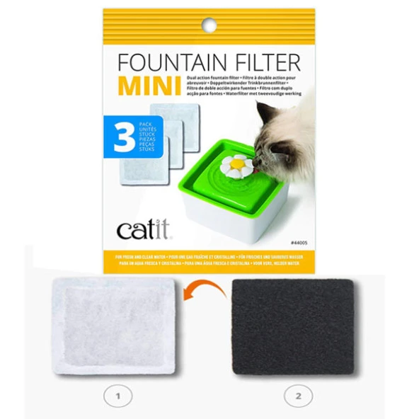 Catit Kedi Suluğu Filtresi 3 Lü #43735W ürün görseli 1