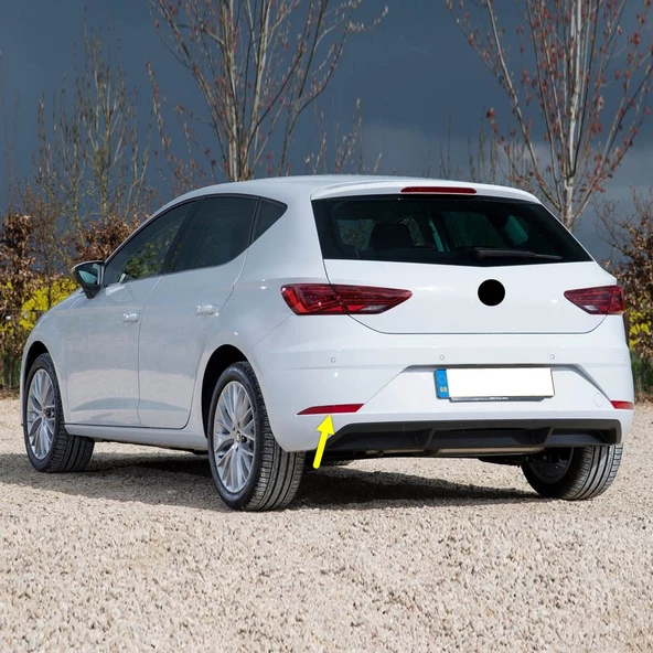 Seat Leon 3 2017-2020 Arka Tampon Sol Reflektör Kedi Gözü 5F0945105H ürün görseli 1