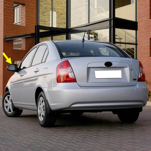 Hyundai Accent ERA 2006-2011 Sol Dikiz Ayna Camı Manuel 87611-1E010 ürün görseli 1