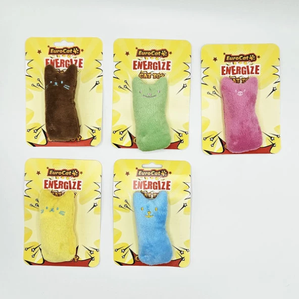 EuroCat Kedi Oyuncağı Mimikli Küçük Kedi Krş. Renk ürün görseli 1
