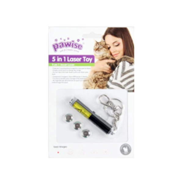 Pawise 5 In 1 Laser Toy Kedi Oyuncağı ürün görseli 1