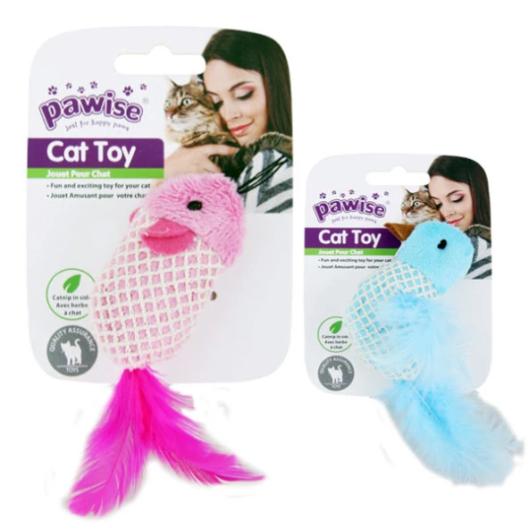 Pawise Catnipli Peluş Fare Kedi Oyuncağı 10 cm ürün görseli 1