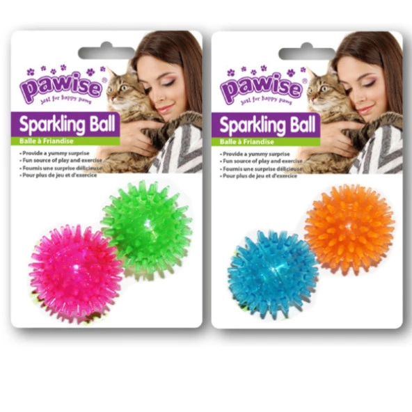 Pawise Mayın Top Kedi Oyuncağı 4,5 cm (2 li Paket) ürün görseli 1