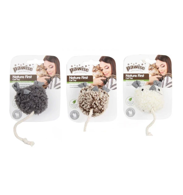 Pawise Simple Cat Peluş Oyuncak Sesli Fare ürün görseli 1