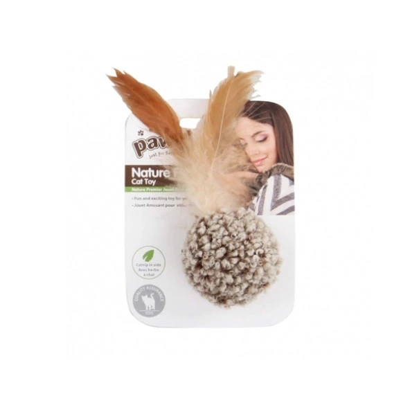 Pawise Simple Cat Peluş Oyuncak Top ürün görseli 1