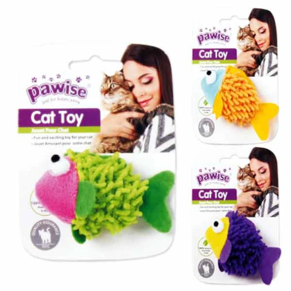 Pawise Kumaş Oyuncak Meow Meow Life-Fish ürün görseli 1
