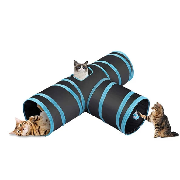 Pawise 3 Girişli Kedi Tüneli ürün görseli 1