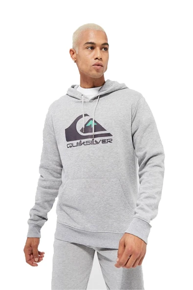 Quiksilver Big Logo Erkek Gri Sweatshirt ürün görseli 1