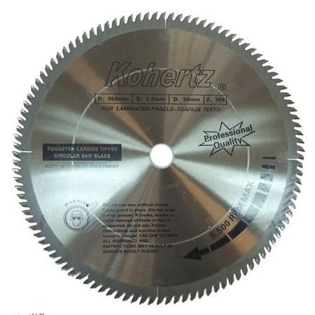 Kohertz 350 x 108 Trapez Testere Mdf Laminat Suntalam ürün görseli 1