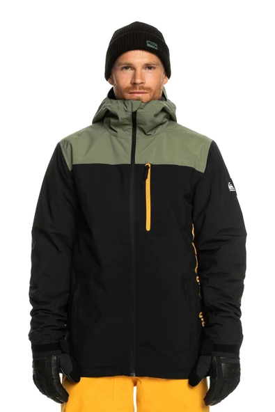 Quiksilver Mission Block Erkek Haki Snowboard Montu ürün görseli 1