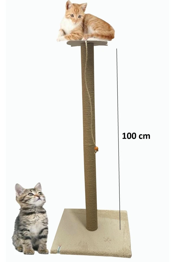Büyük Kedi Tırmalama Tahtası 100 Cm ürün görseli 1