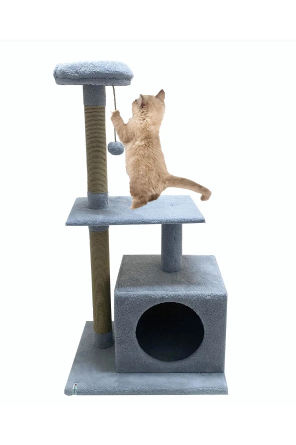 Kedi Oyun Evi Ve Tırmalama Tahtası ürün görseli 1