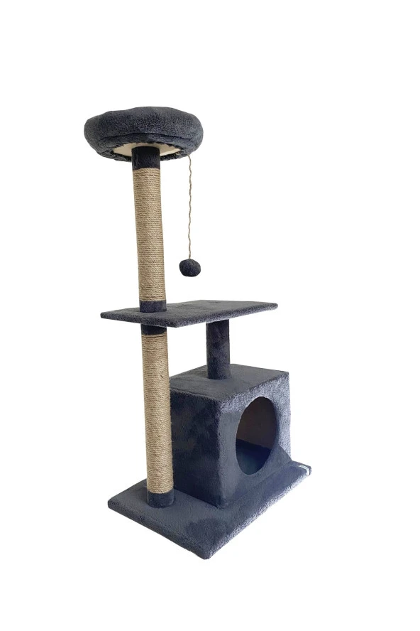 Kedi Oyun Evi Ve Tırmalama Tahtası ürün görseli 1