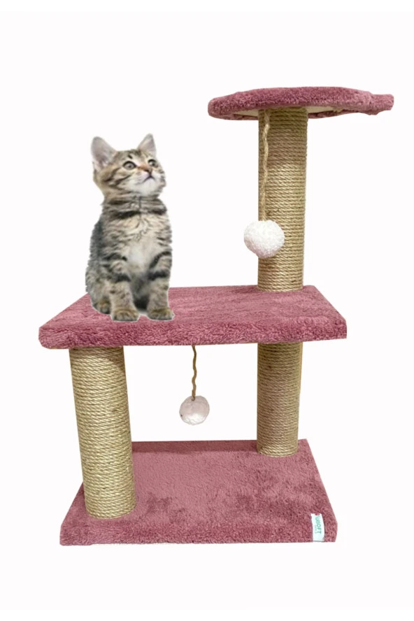 Katlı Yavru Kedi Tırmalama Tahtası Yavru Kedi Step ürün görseli 1