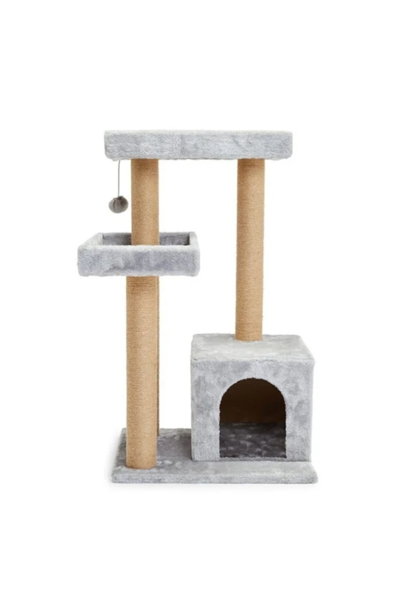 Kulebeli Çift Teraslı Kedi Tırmalaması Nr-0058 ürün görseli 1