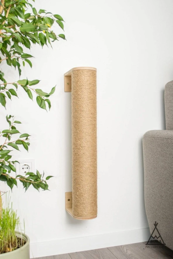 Duvara Asılabilir Kedi Tırmalaması 50cm ürün görseli 1