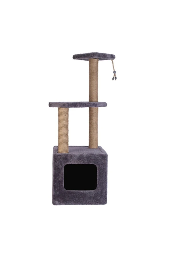 Stepli Yuvalı Kare Serisi Kedi Tırmalaması 115cm ürün görseli 1