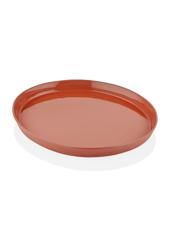 The Mia Cotta Limoges Servis Tabağı Terracota 27 cm ürün görseli 1