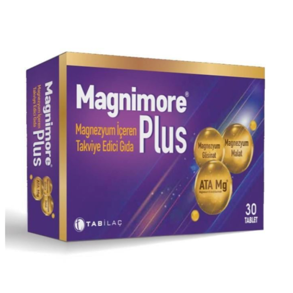 Magnimore Plus 30 Tablet ürün görseli 1