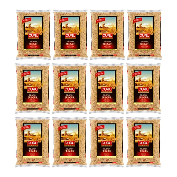 Duru Pilavlık Bulgur 1 kg x 12 Adet ürün görseli 1
